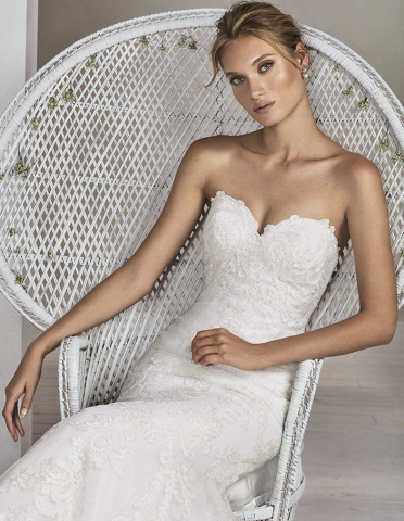 Robe de Mariée glamour sirène – LUNA NOVIAS