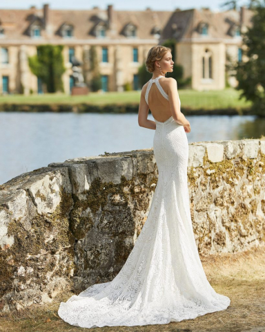 Robe de Mariée glamour chic - ALMA NOVIA